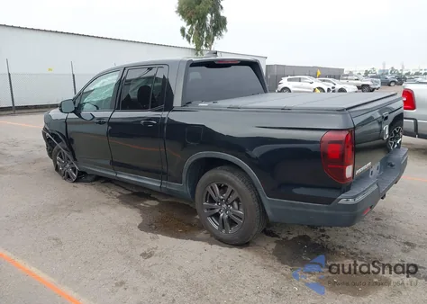 2017 Honda Ridgeline Sport z USA, uszkodzony, nr VIN 5FPYK3F14HB021307